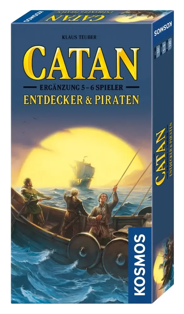 Catan - Entdecker & Piraten Ergänzung 5/6 Spieler 2022