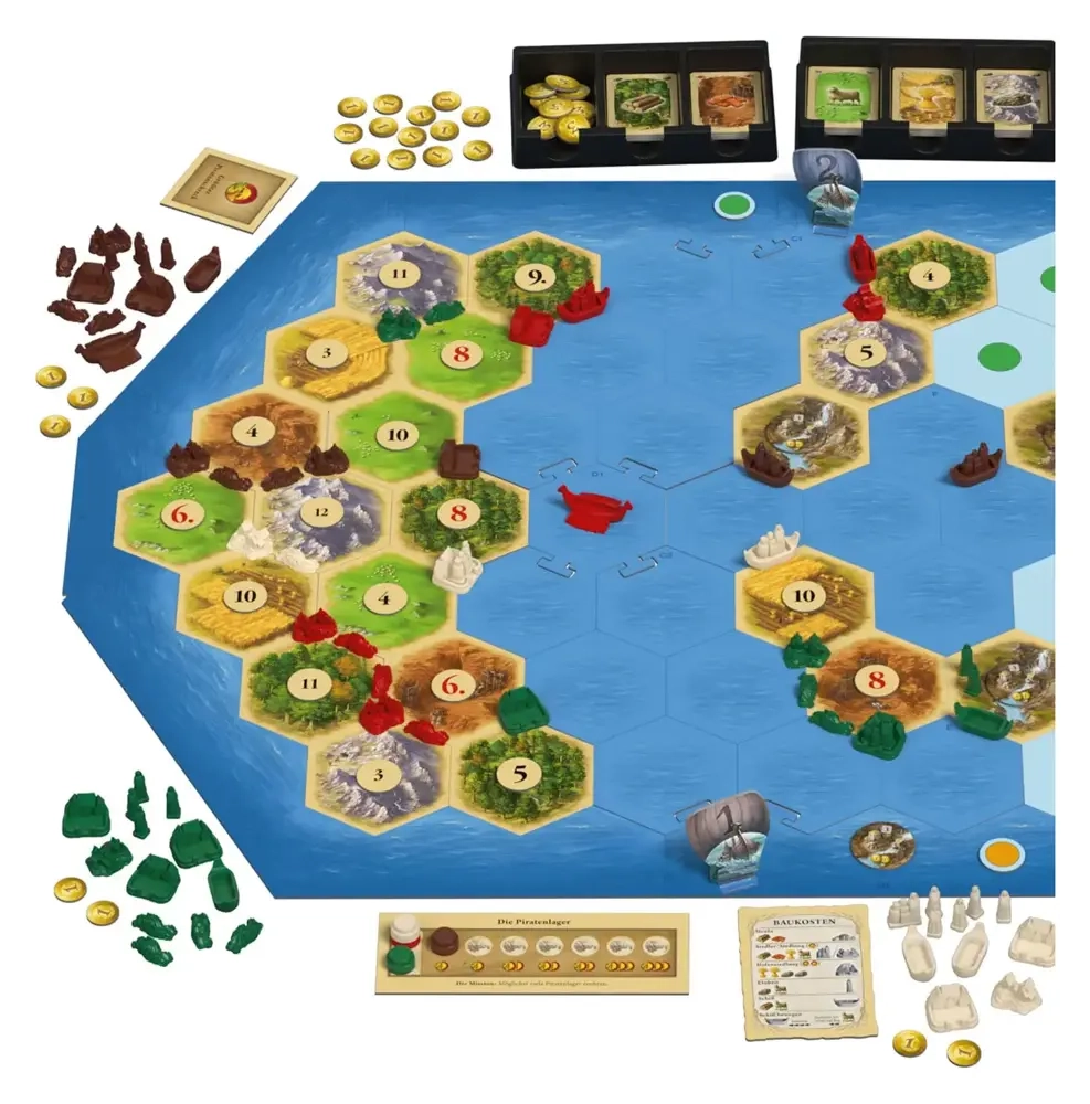 Catan - Entdecker & Piraten Ergänzung 5/6 Spieler 2022