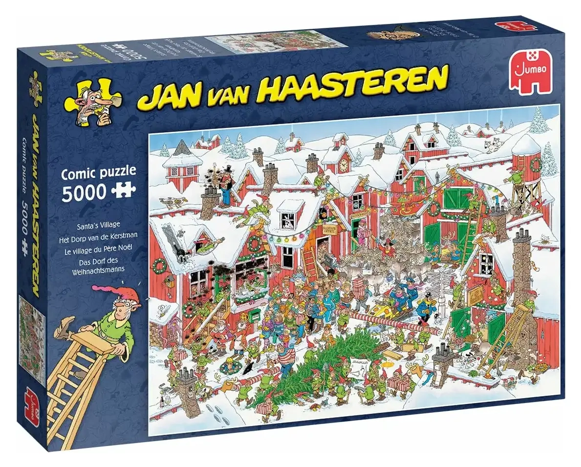 Das Dorf des Weihnachtsmanns - Jan van Haasteren