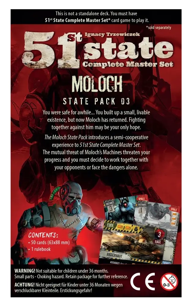 51st State Master Set: Moloch - EN