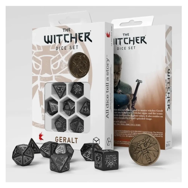 The Witcher Dice Set: Geralt – Silver Sword (7)