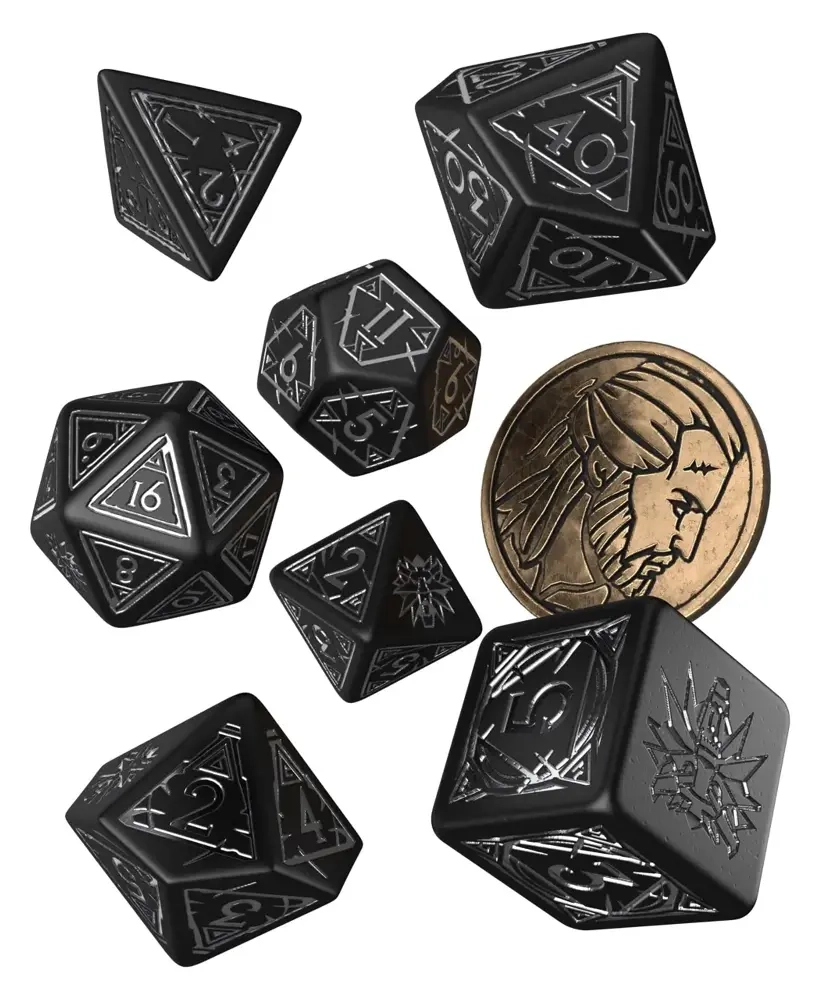 The Witcher Dice Set: Geralt – Silver Sword (7)