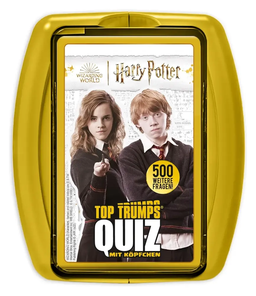 Top Trumps Quiz – Harry Potter Hogwarts