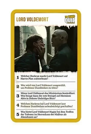 Top Trumps Quiz – Harry Potter Hogwarts