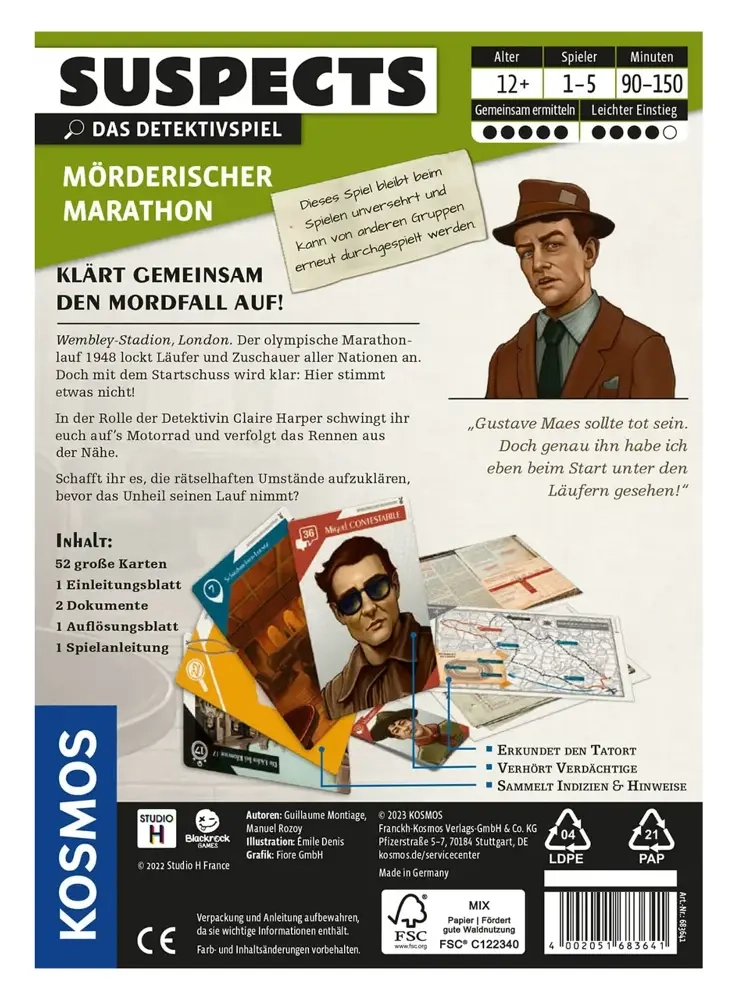 Suspects – Mörderischer Marathon