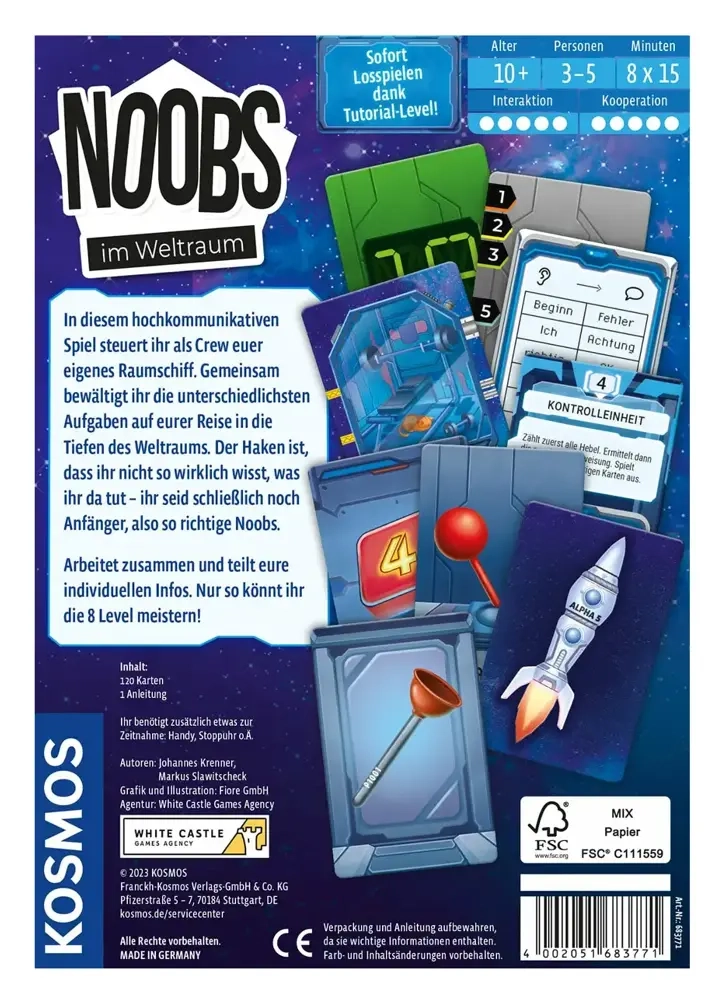 Noobs – Im Weltraum