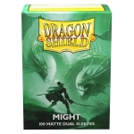 Dragon Shield Standard size Matte Dual Sleeves - Might (100 Sleeves)