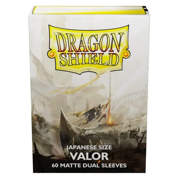 Dragon Shield Japanese size Matte Dual Sleeves - Valor (60 Sleeves)