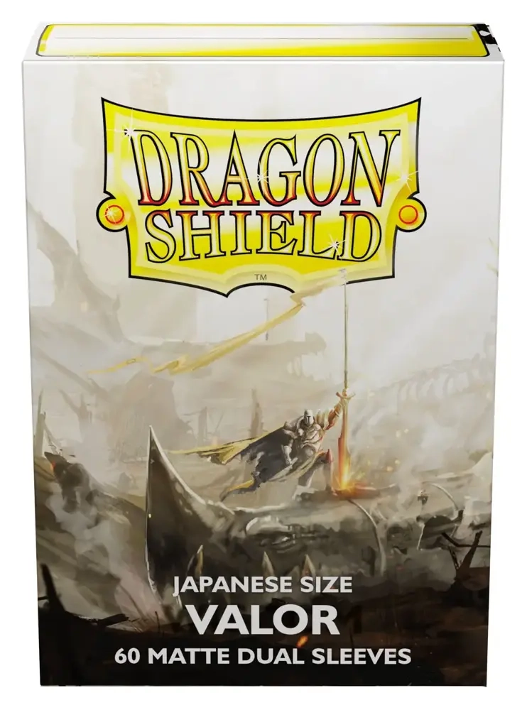 Dragon Shield Japanese size Matte Dual Sleeves - Valor (60 Sleeves)