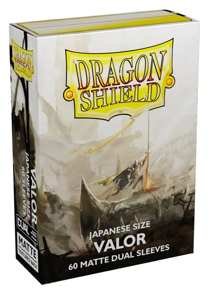 Dragon Shield Japanese size Matte Dual Sleeves - Valor (60 Sleeves)