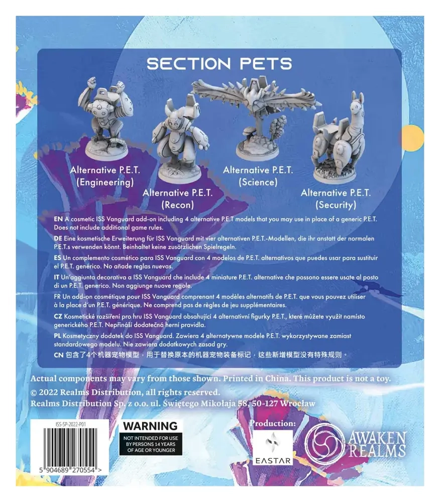 ISS Vanguard: Section Pets - EN