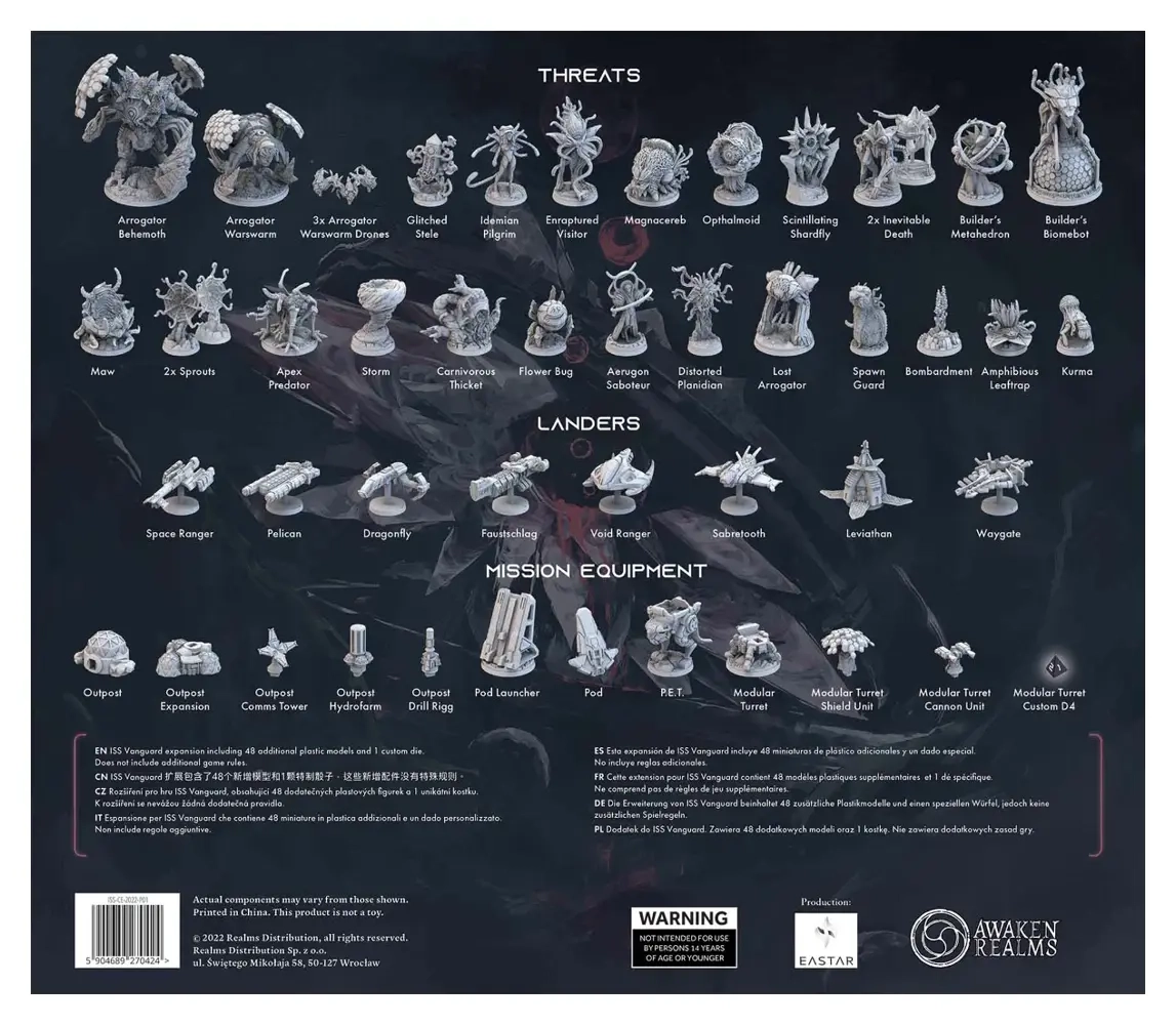 ISS Vanguard: Close Encounters Miniatures - Expansion - EN