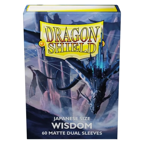 Dragon Shield Japanese size Matte Dual Sleeves - Wisdom (60 Sleeves)