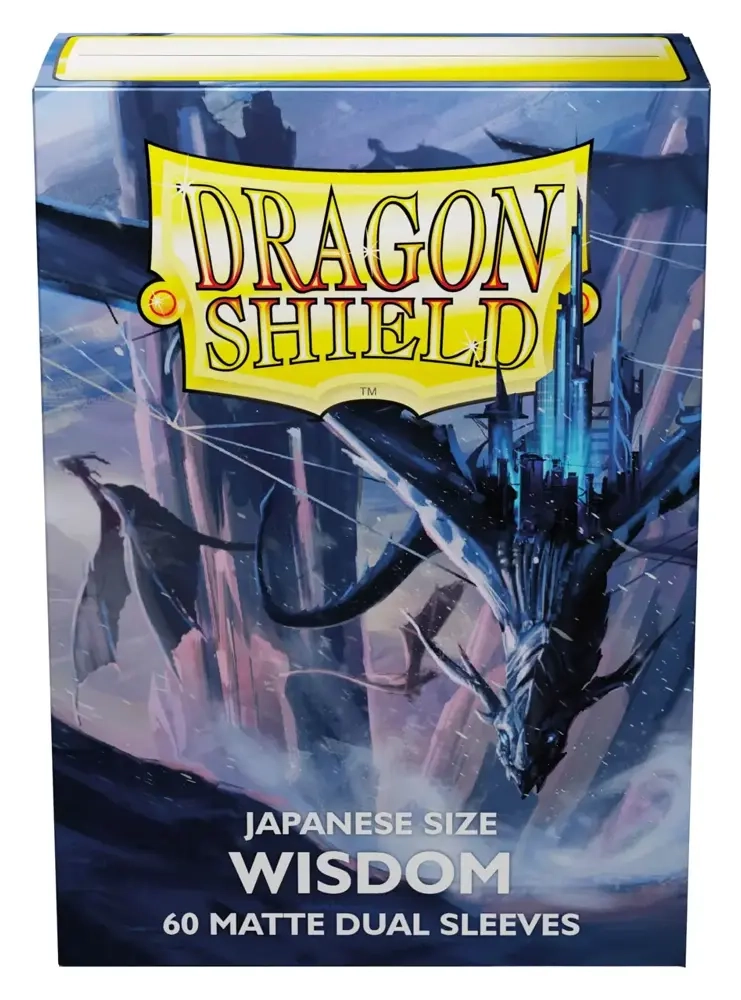 Dragon Shield Japanese size Matte Dual Sleeves - Wisdom (60 Sleeves)