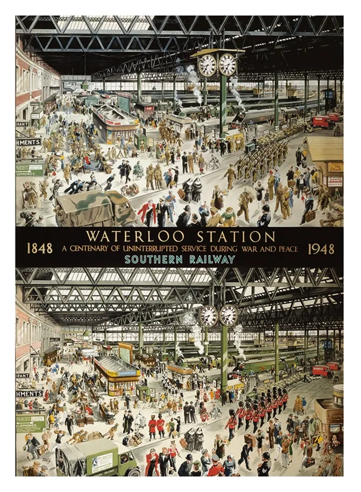 Waterloo Station - Helen McKie