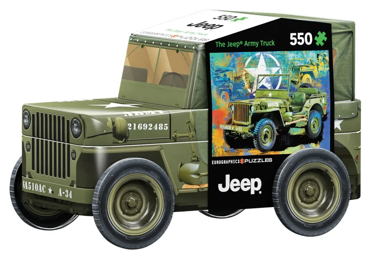 Armee Jeep (Metalldose)