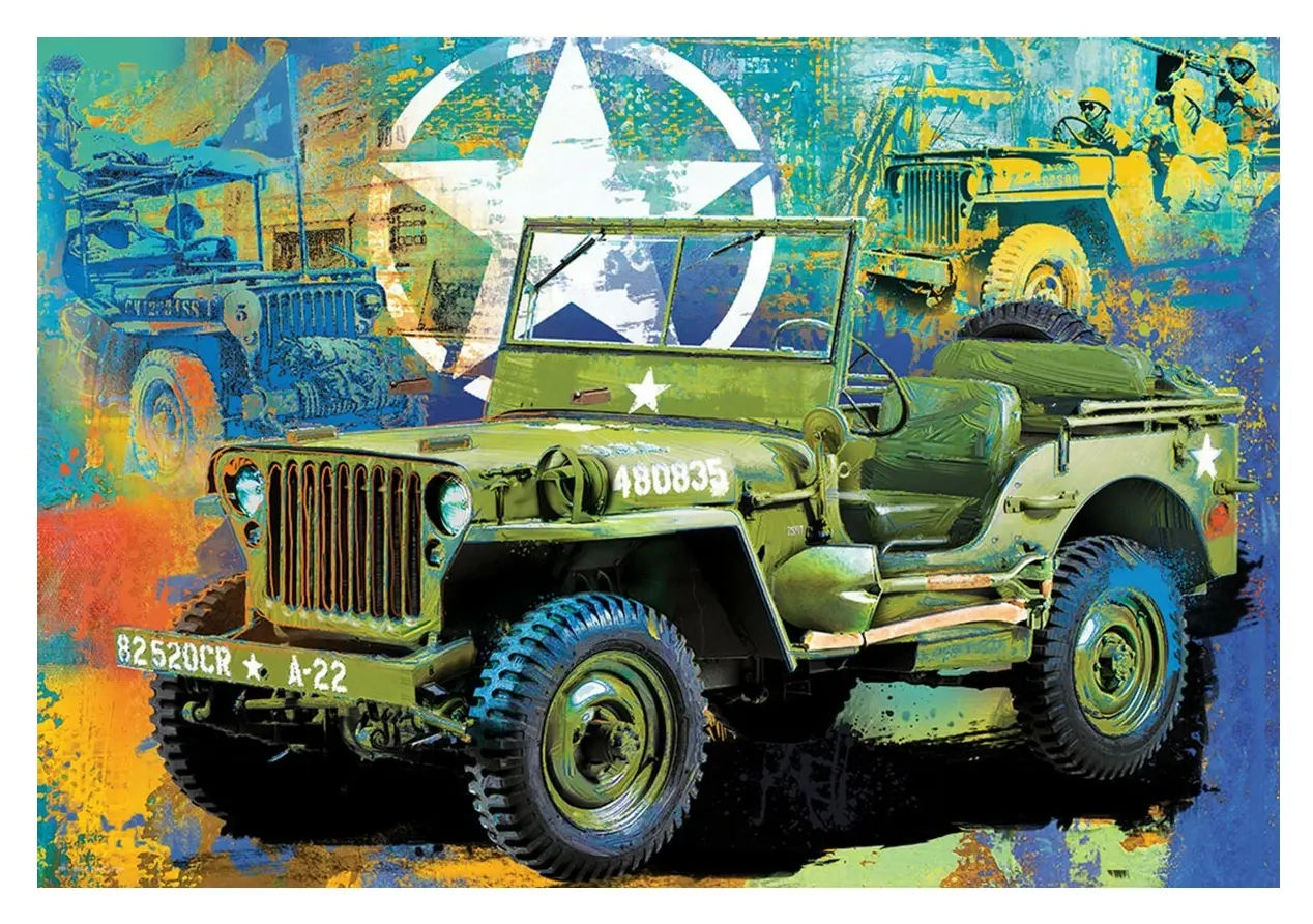 Armee Jeep (Metalldose)