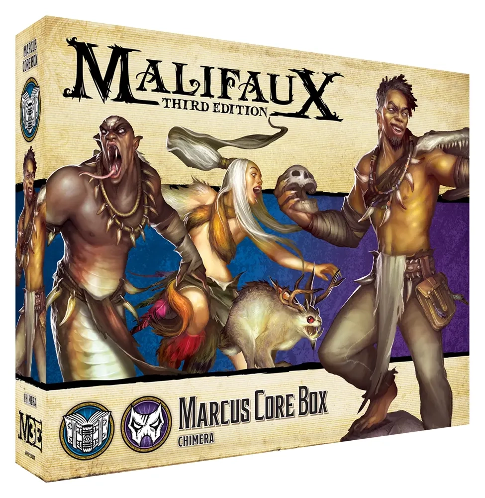 Malifaux 3rd Edition - Marcus Core Box - EN