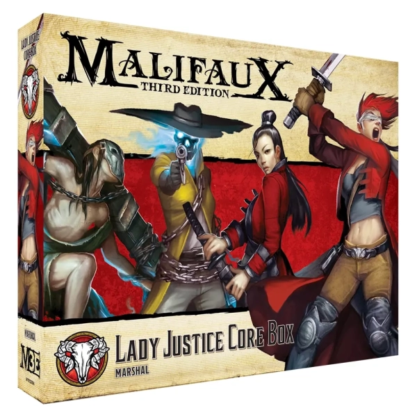 Malifaux 3rd Edition - Lady Justice Core Box - EN