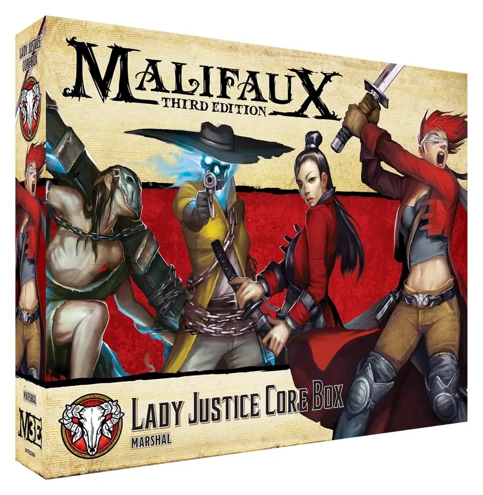 Malifaux 3rd Edition - Lady Justice Core Box - EN