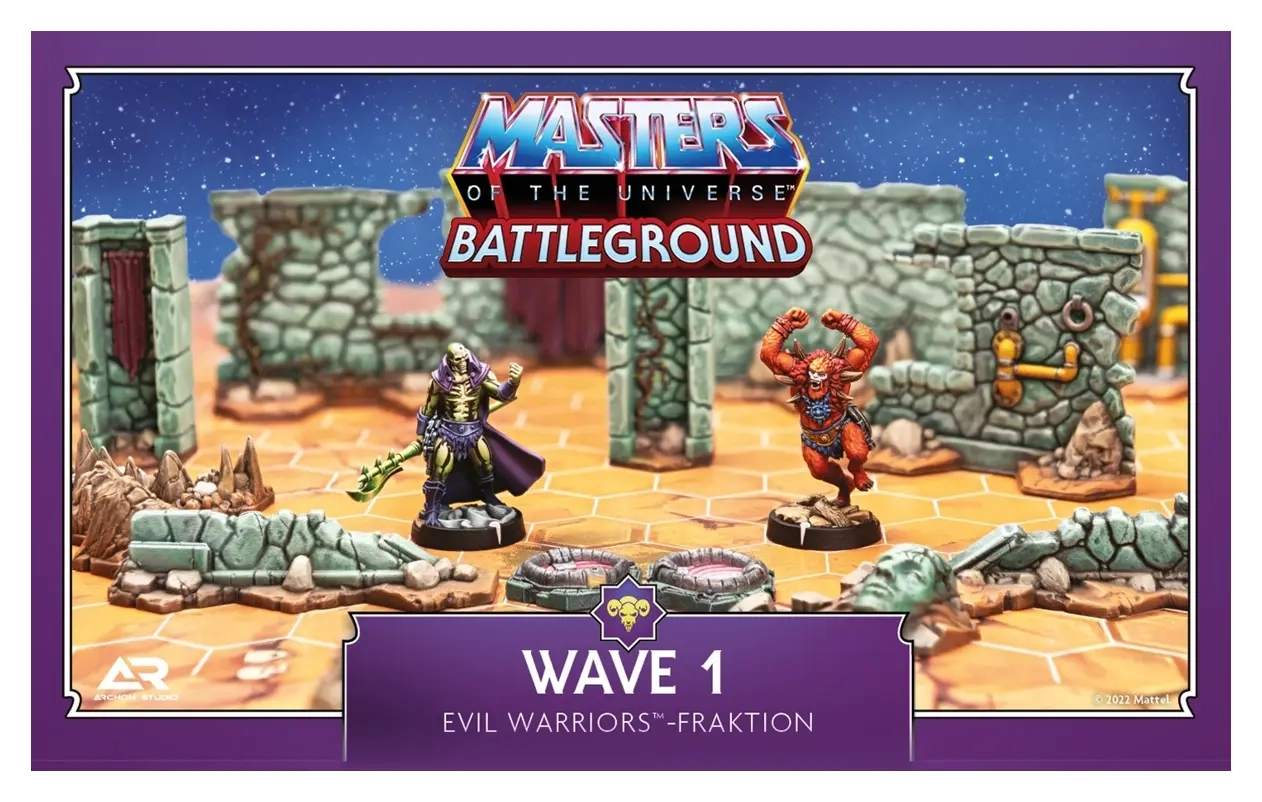 Masters of the Universe Battleground Wave 1 Evil Warriors Faction - DT