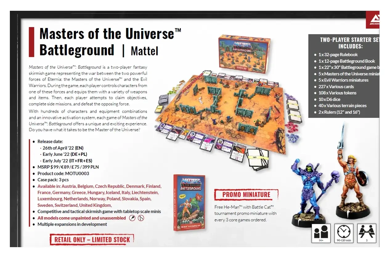 Masters of the Universe - Battleground - DE