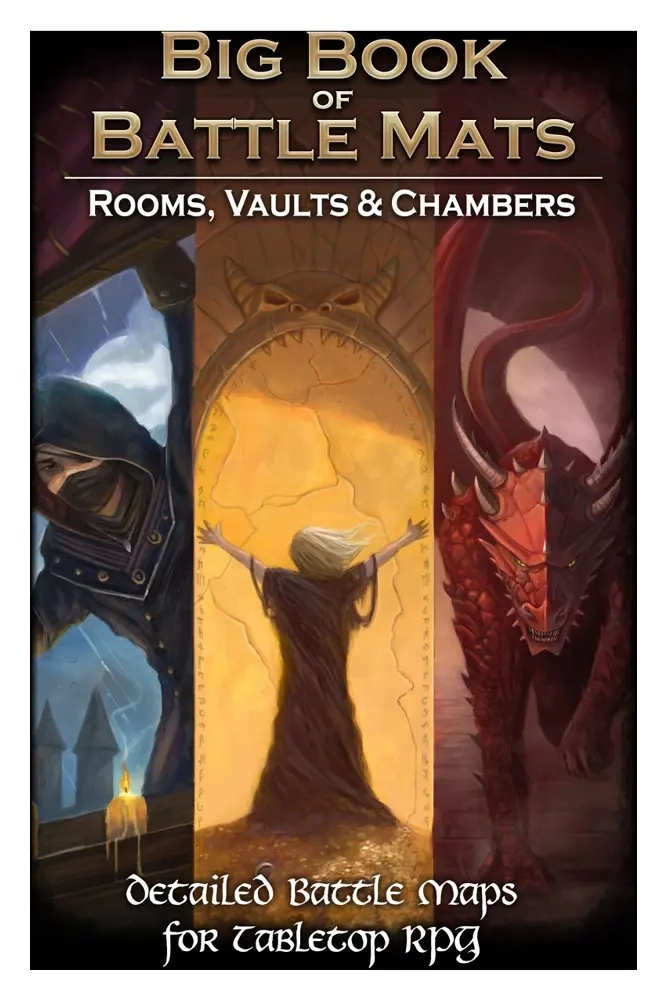 Big Book of Battle Mats - Rooms, Vaults & Chambers - EN