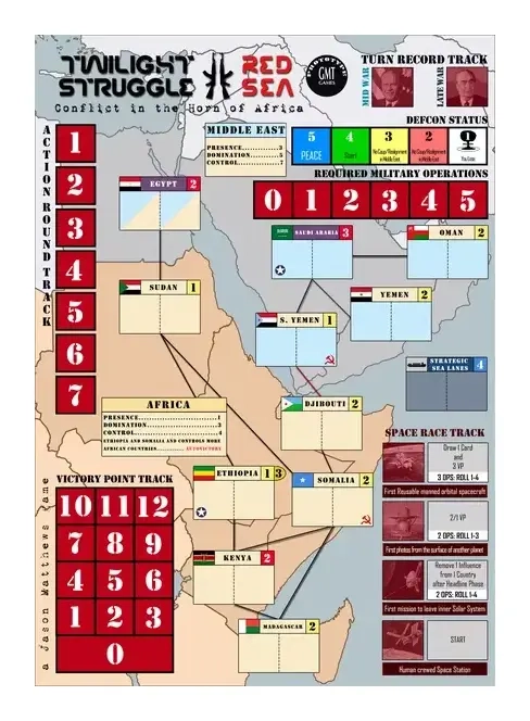 Twilight Struggle: Red Sea - Conflict in the Horn of Africa - EN