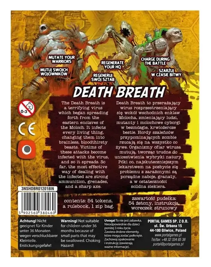 Neuroshima Hex! 3.0 Expansion - Death Breath - EN