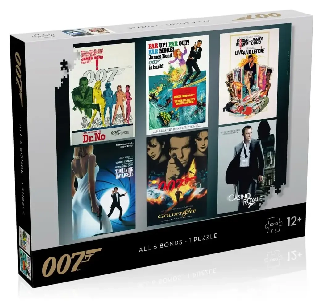 Puzzle James Bond Actor Debut Poster