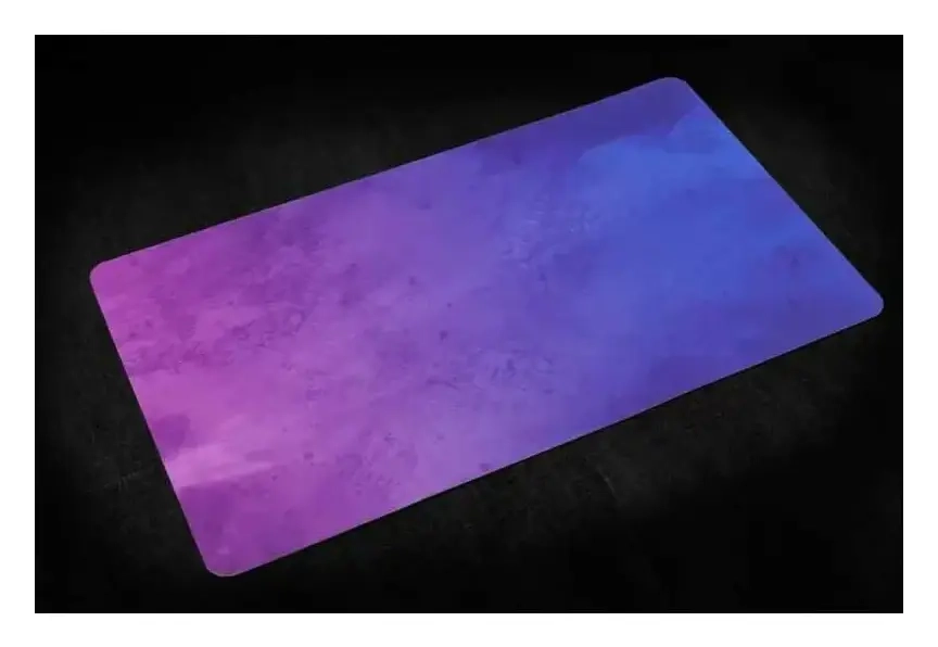 TCG Mat Purple Blue Splash