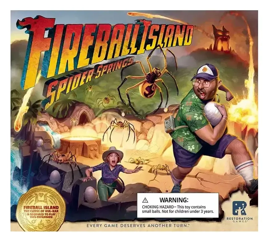 Fireball Island - Spider Springs - Expansion - EN