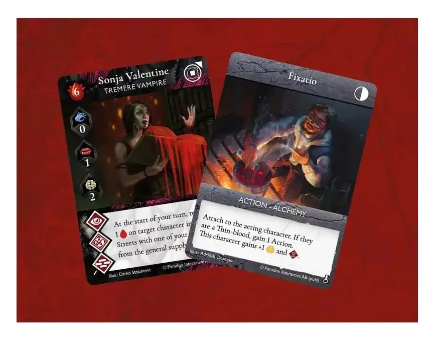 Vampire: The Masquerade Rivals Expandable Card Game Blood & Alchemy Expansion - EN