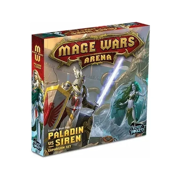 Mage Wars Arena Paladin vs. Siren - Expansion - EN