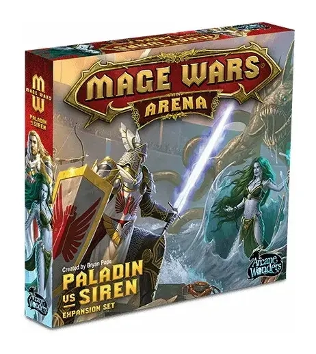 Mage Wars Arena Paladin vs. Siren - Expansion - EN