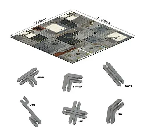 Battle Systems - Sci-fi Terrain - Zentrum der Galaxie