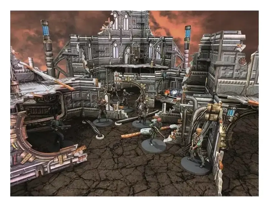 Battle Systems - Sci-fi Terrain - Gotische Ruinen - EN