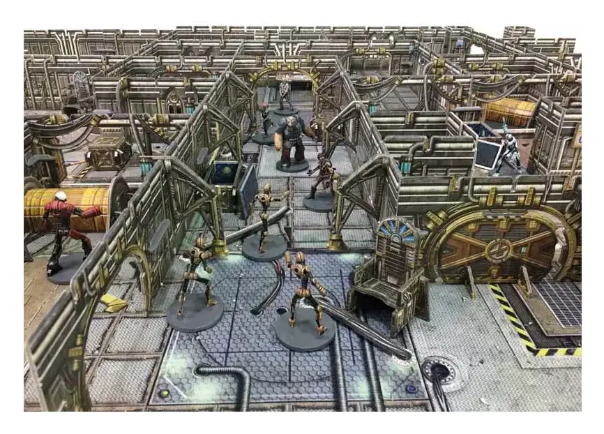 Sci-fi Terrain - Alte Raumstation