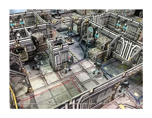 Sci-fi Terrain - Alte Raumstation