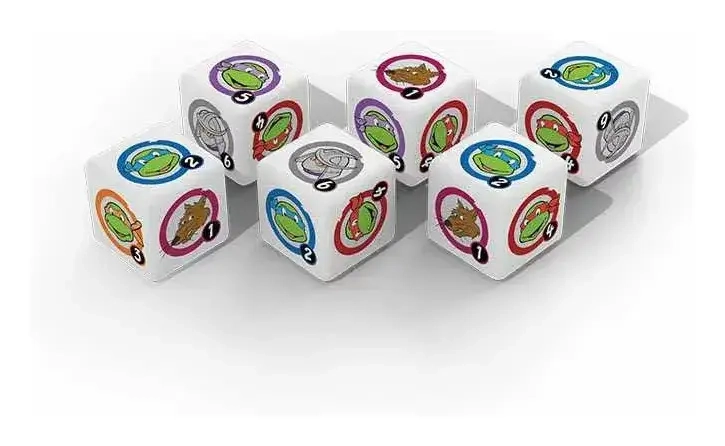 Teenage Mutant Ninja Turtles Dice Set