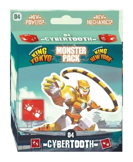 King of Tokyo & King of New York Monster Pack - Cyber tooth - Expansion - EN