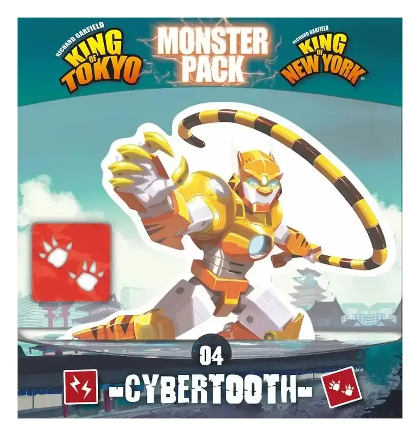 King of Tokyo & King of New York Monster Pack - Cyber tooth - Expansion - EN