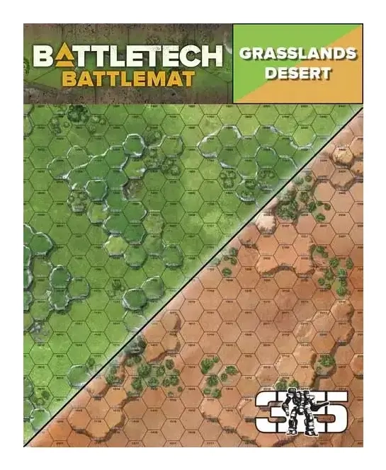 BattleTech: Battle Mat Grasslands/Desert