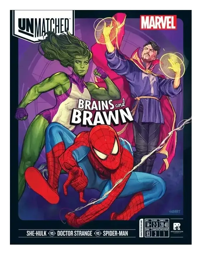 Unmatched Marvel Brains and Brawn - EN