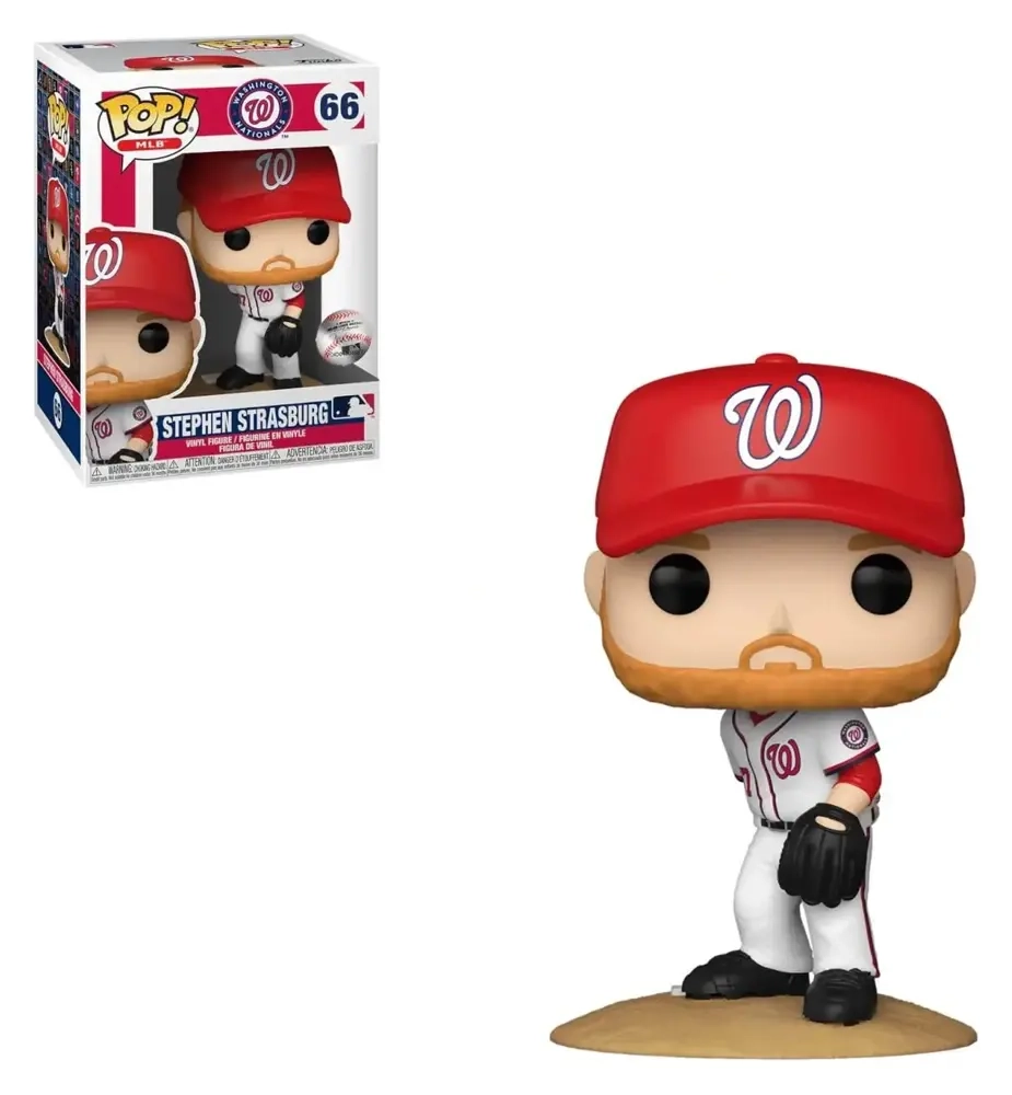 Funko POP! MLB: Nationals- Stephen Strasburg (Home Uniform) Vinyl Figure 10cm