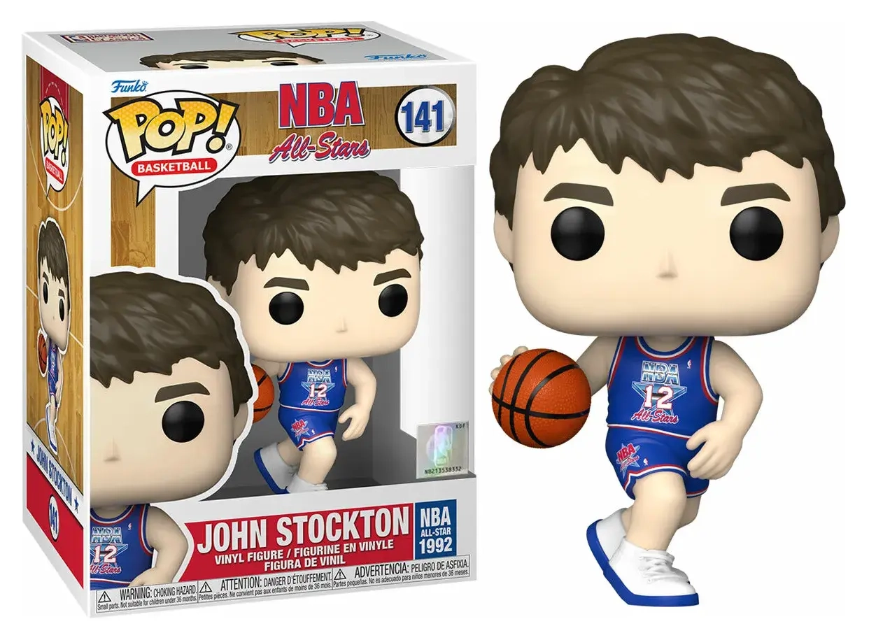 Funko POP! NBA Legends - John Stockton (Blue All Star Uni 1992)