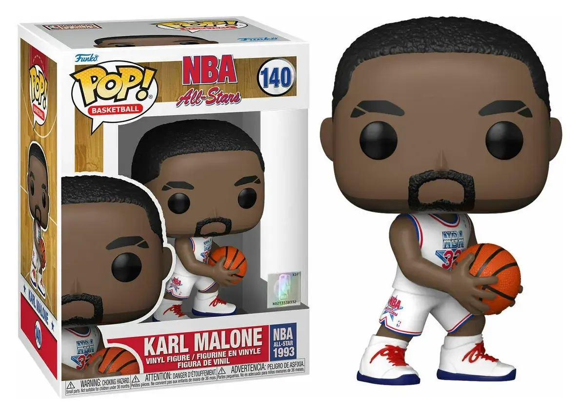 Funko POP! NBA Legends - Karl Malone (White All Star Uni 1993)