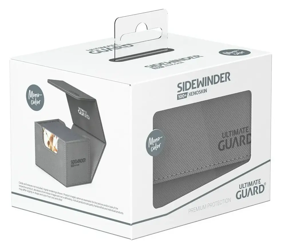 Ultimate Guard Sidewinder 100+ XenoSkin Monocolor Grau