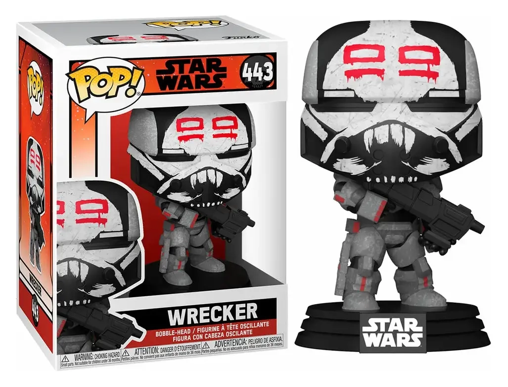 Funko POP! Star Wars Bad Batch - Wrecker Vinyl Figure 10cm