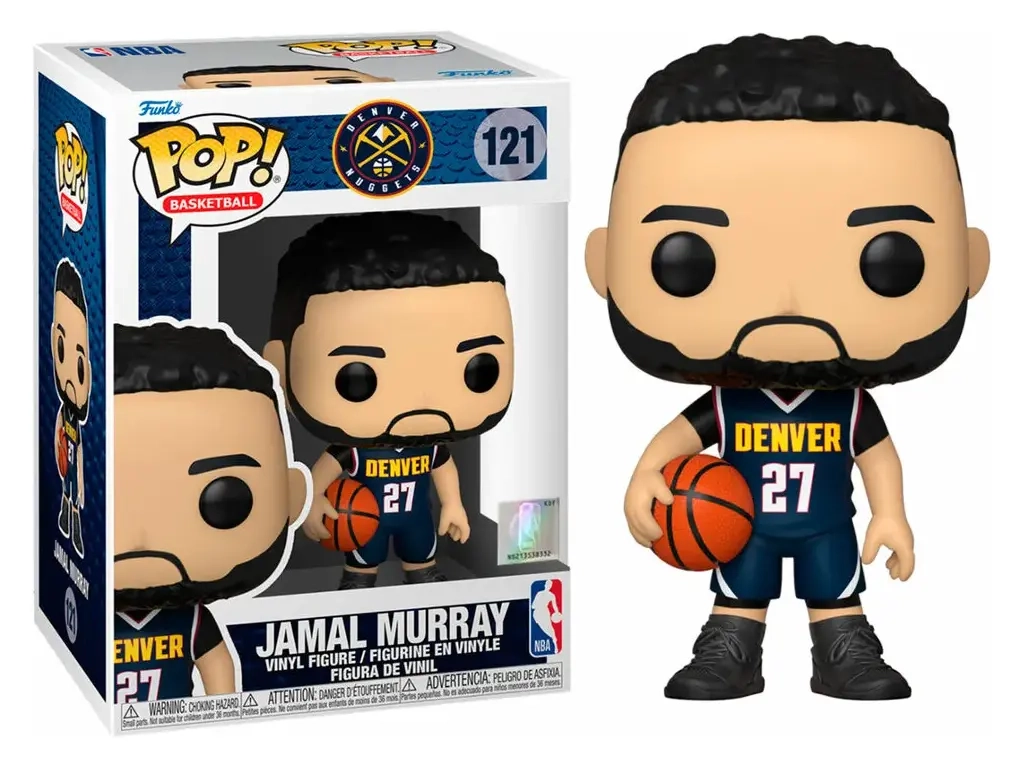 Funko POP! NBA: Celtics - Nuggets- Jamal Murray (Dark Blue Jersey)